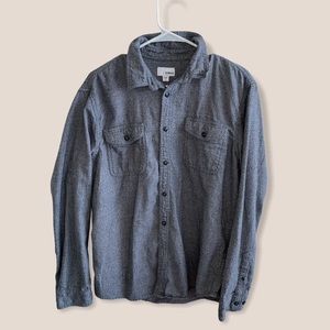 Speckled Grey Button up.